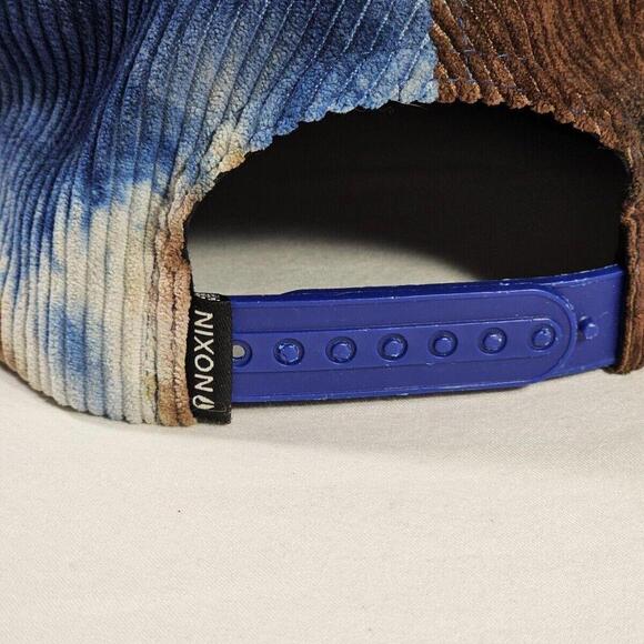 Nixon Hannah Eddy OIITM Snapback Hat Corduroy Tye Die - Picture 5 of 9